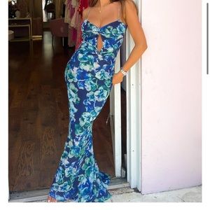 NEW Maxi Dress- Blue